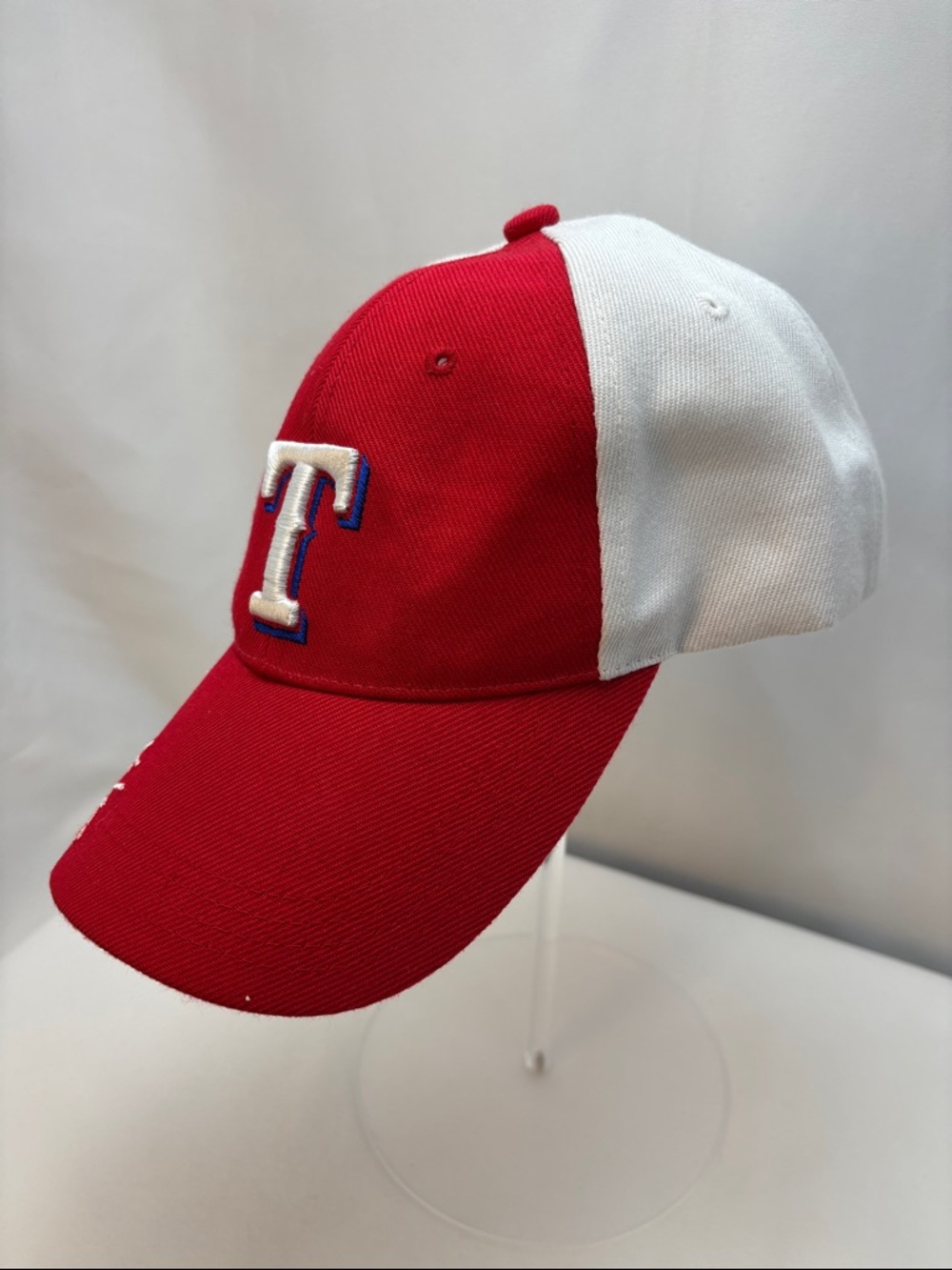 Texas Rangers #5 Progressive 30/30 Club Red & White Promotional Baseball Cap - Picture 3 of 7